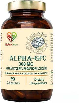 Nutraliebe Alpha-GPC 300 mg, 90 Vegetarian Capsules