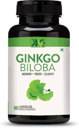 ANC Ginkgo Biloba with Bacopa Extract Brahmi for better Concentration 500mg