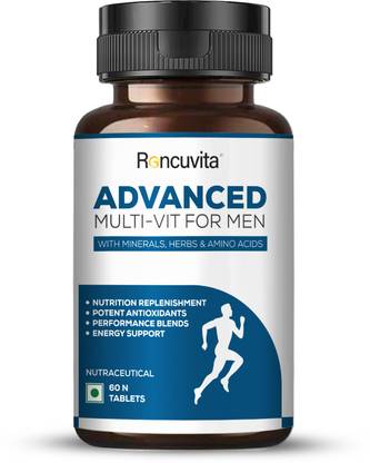 RONCUVITA Multivitamins for Men, with Biotin For Brain Support, Bones & Joints