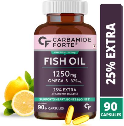 CF Fish Oil 1250mg Capsules with Omega 3 Supplements