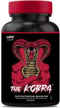Kobra Labs Testosterone Booster For Men, Strength, Stamina & Muscle Growth Supplement