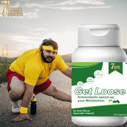 7Herbmaya Get Loose Capsule Helps Weight loss capsule,Fat Burner - Speed Up Metabolism