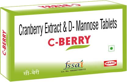 MARC C-Berry: Women's UTI Defense - Cranberry & D-Mannose Formula for Urinary Health