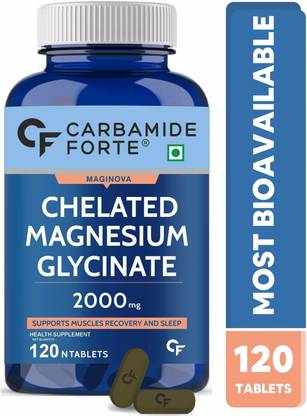 CF Chelated Magnesium Glycinate 2000mg Per Serving Magnesium Supplement