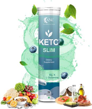 ANC Keto Slim Tablets For Weight Loss With Effervescent Water Soluble