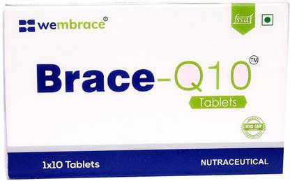 Brace Q10 CoQ10 - High-Potency Antioxidant for Energy & Heart Health