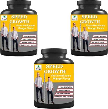 Vitara Healthcare Speed Growth Mango Flavor Pack Of 3