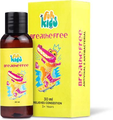 ForKids Breathe Free Decongestant oil| Best Nasal Spray For Severe Congestion Liquid
