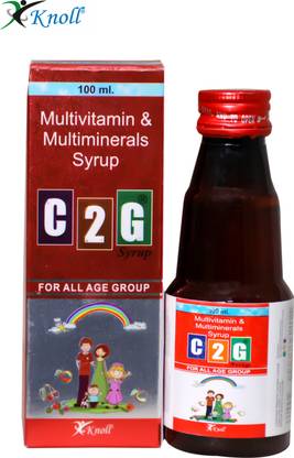 Knoll C2G Multivitamin & Minerals Syrup - Complete Nutritional Support for Your Health