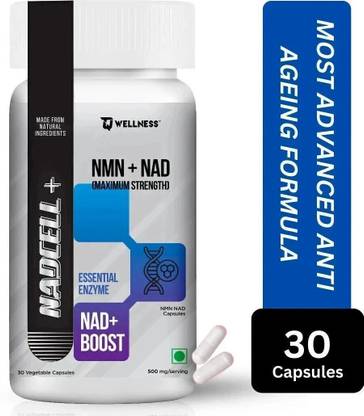 TQ Wellness NADCELL PLUS (NMN + NAD) 30 Capsules