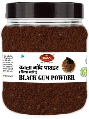 BNSN Kala Gond Powder - 100Gm 100% PURE & Original | Gond Siyah | Black Gum Powder