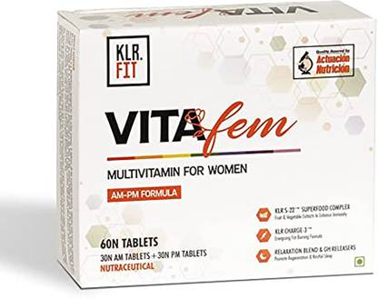 KLR.FIT Vita-Fem | Multivitamin for Women | AM - PM Formula