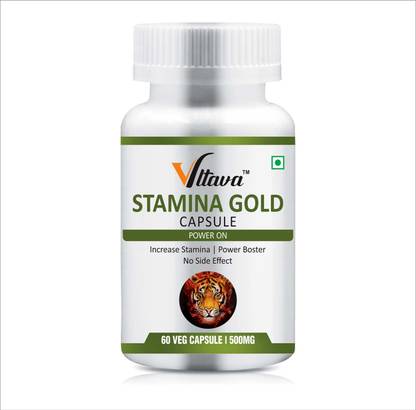VLTAVA Stamina Gold Capsule | Strength & Stamina | Power & Performance