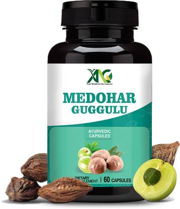 ANC Medohar Guggulu Ayurvedic Enriched with Guggulu, Triphala, Trikatu, Castor