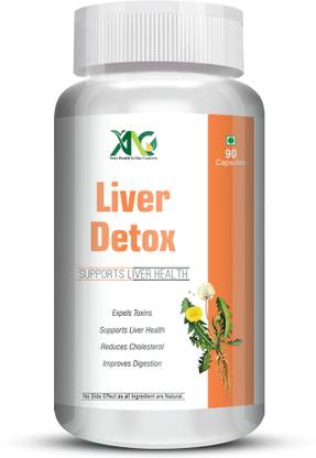 ANC Herbal Liver Detox With Milk Thistle & Dandelion for Fatty Liver support,