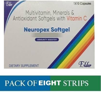 NEUROPEX SOFTGEL MULTIVITAMIN SUPPLEMENT CAPSULE (8*10CAPS)