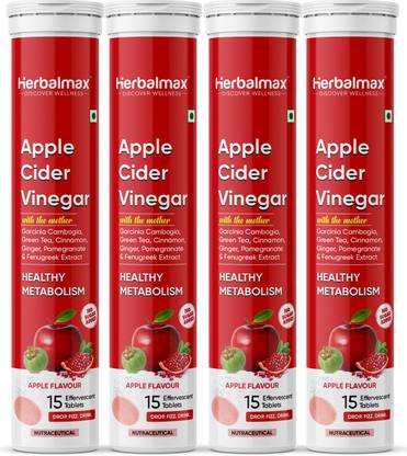 Herbal max Apple cider Vinegar with Garcinia Cambogia & Pomegranate | Healthy Metabolism