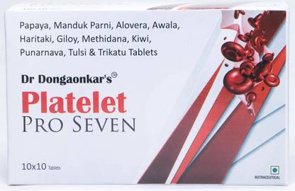 ROOT CURE ORGANICS Platelet Pro Seven | With Content Papaya, Manduk Parni,Methi Dana,Kiwi & Punarnava