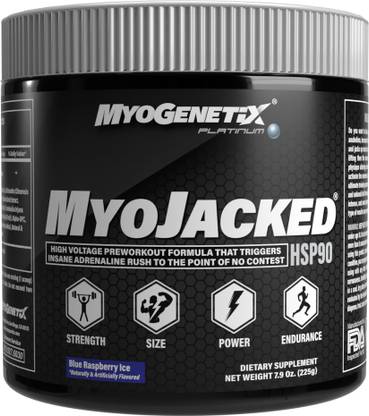 Myogenetix PLATINUM MYOJACKED PREWORKOUT For Strength, Size, Power and Endurance