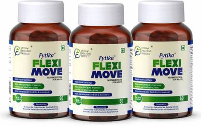 FYTIKA HEALTHCARE PRODUCTS MOVE to Support Your Bone, Joint, and Cartilage Health (Pack of 3)