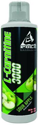 Pole Nutrition L-Carnitine 3000 Mg ,34 Servings-Sour Apple Flavour