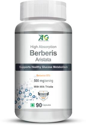 ANC Berberis Aristata Berberine 95% with Milk Thistle Helps Healthy Glucose