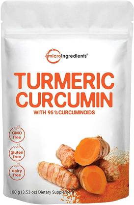 Micro Ingredients USDA Organic 95% Turmeric Curcumin Extract Powder Anti Oxidant Supplement