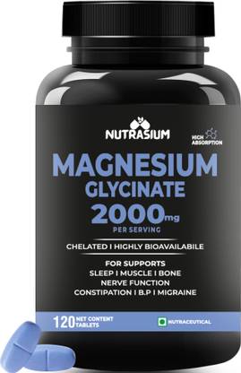 NUTRASIUM MAGNESIUM GLYCINATE | 2000mg | MAGNESIUM SUPPLEMENTS