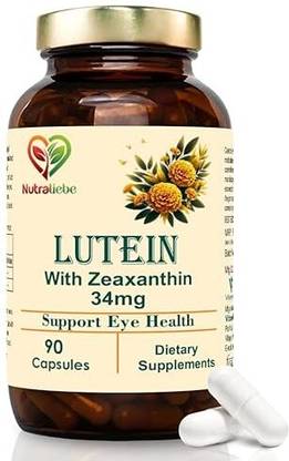 Nutraliebe Lutein 30mg with Zeaxanthin 4mg - Advanced Eye Health Formula