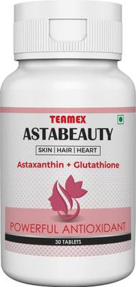 Teamex Astabeauty Tablet for Powerful Antioxidant, Improves Skin Glow