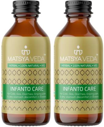 MATSYAVEDA Infanto Care: Gripe Water for Baby Colic & Constipation