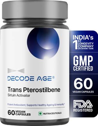 Decode Age 99% Pure Trans-Pterostilbene, Sirtuin Activator