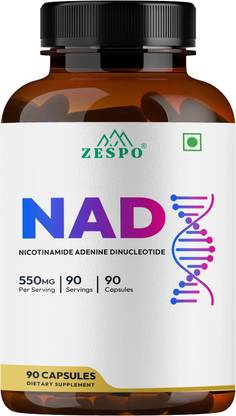 ZESPO NAD 550mg Healthy Aging & Cellular Support Nicotinamide Adenine Dinucicotide