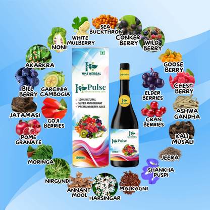 HME Herbal H Pulse Advanced Berry Juice
