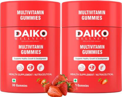 DAIKO WELLNESS Multi Vitamin Gummies |Supports Healthy Growth & Development Gummies