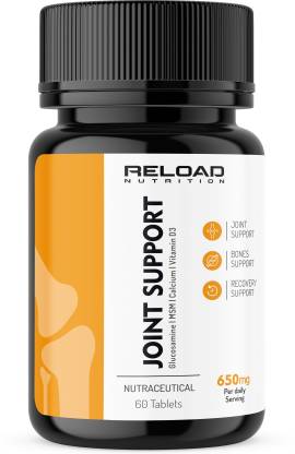 RELOAD NUTRITION Joint Support Supplement with Glucosamine MSM Chondroitin Calcium Vitamin D3