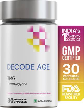 Decode Age TMG 98% Betaine Anhydrous Trimethylglycine Supplements