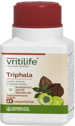 Herbalife Nutrition vritilife Triphala haritaki, Amlaki & Vibhitaki Tablet