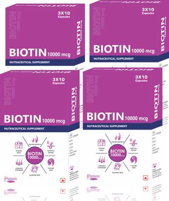 ZAISPAS Biotin 10000 mcg Maximum Strength For Hair Growth ,Skin & Nails for Men & Women