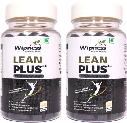 WIPNESS Lean Plus++ Fat Burner For Weight Loss With Powerful Ingredients For Men & Women
