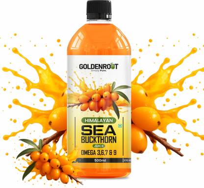 BIONIK NUTRITION Himalayan Sea Buckthorn Juice | Omega 3, 6, 7 & 9 | Immunity, Skin, Heart
