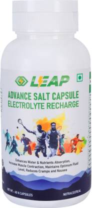 Leap Salt Capsules, Electrolyte Replacement for Runners, Cyclists, and Athletes