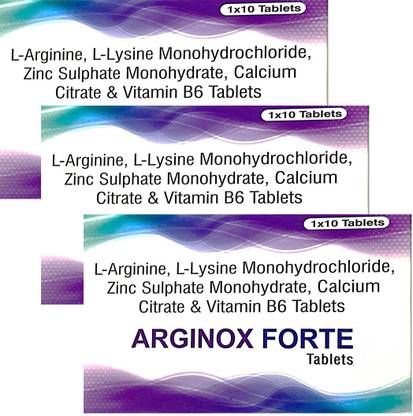 McBreX Arginox Forte Tablets Health Supplements
