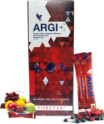 FOREVER Argi + powder with L- Arginine,vitamins & fruit extacts