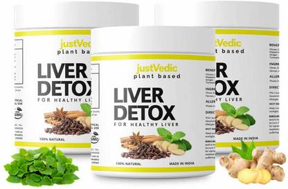 justvedic Liver Detox Drink Mix - To Quit Alcohol and Clean Liver