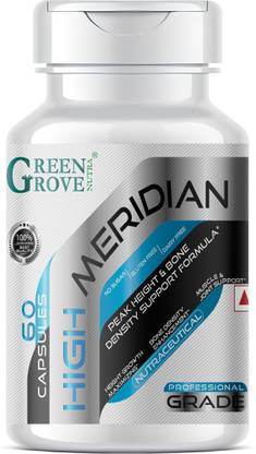 GreenGrove Nutra GreenGrove High Meridian - Peak Height & Bone Density Support Formula