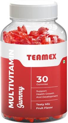 Teamex Multivitamin Gummies Provide Nutrition,Energy, Immunity|Multivitamin Supplements