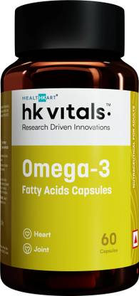 HEALTHKART HK Vitals Omega 3 Fatty Acids Soft Gelatin Capsules