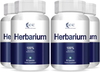 ANC Herbarium 500mg Protects Liver, Heart, Lungs, Stomach & Skin Pack of 4