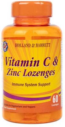 Holland & Barrett Vitamin C & Zinc Lozenges